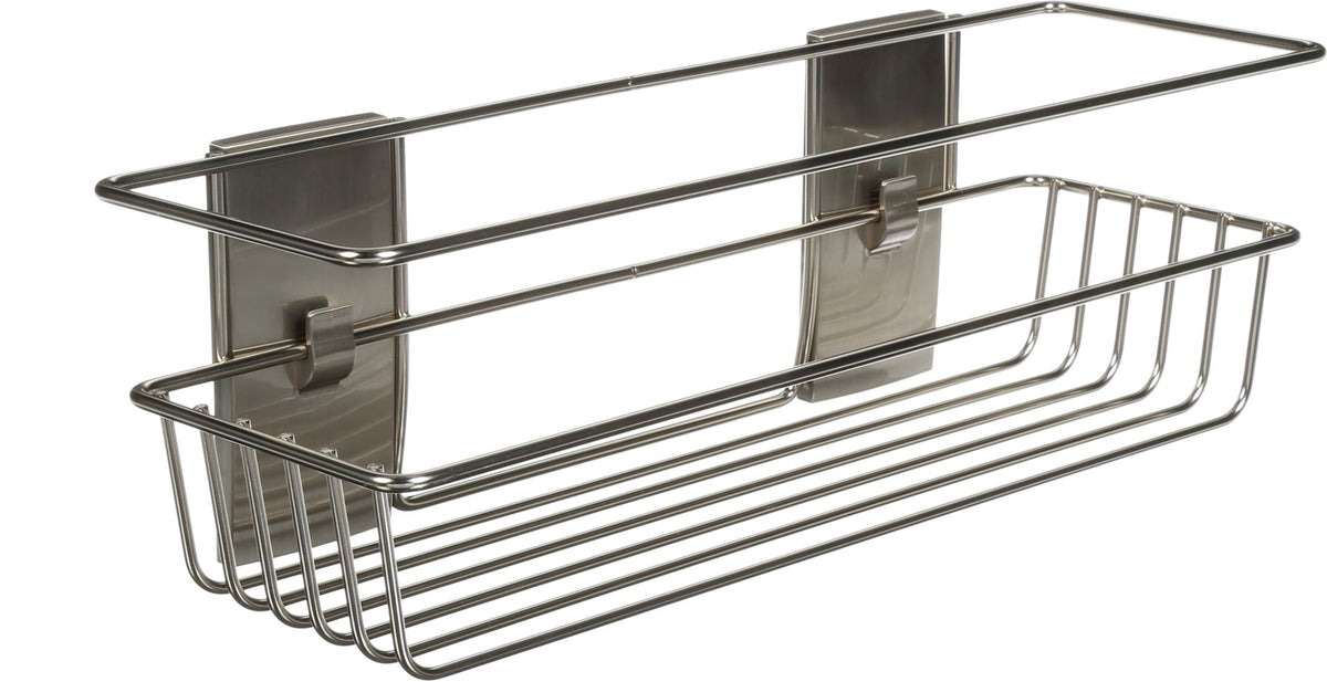 3M Command Bath Shower Caddy, Satin Nickel M4R8 - product image 1