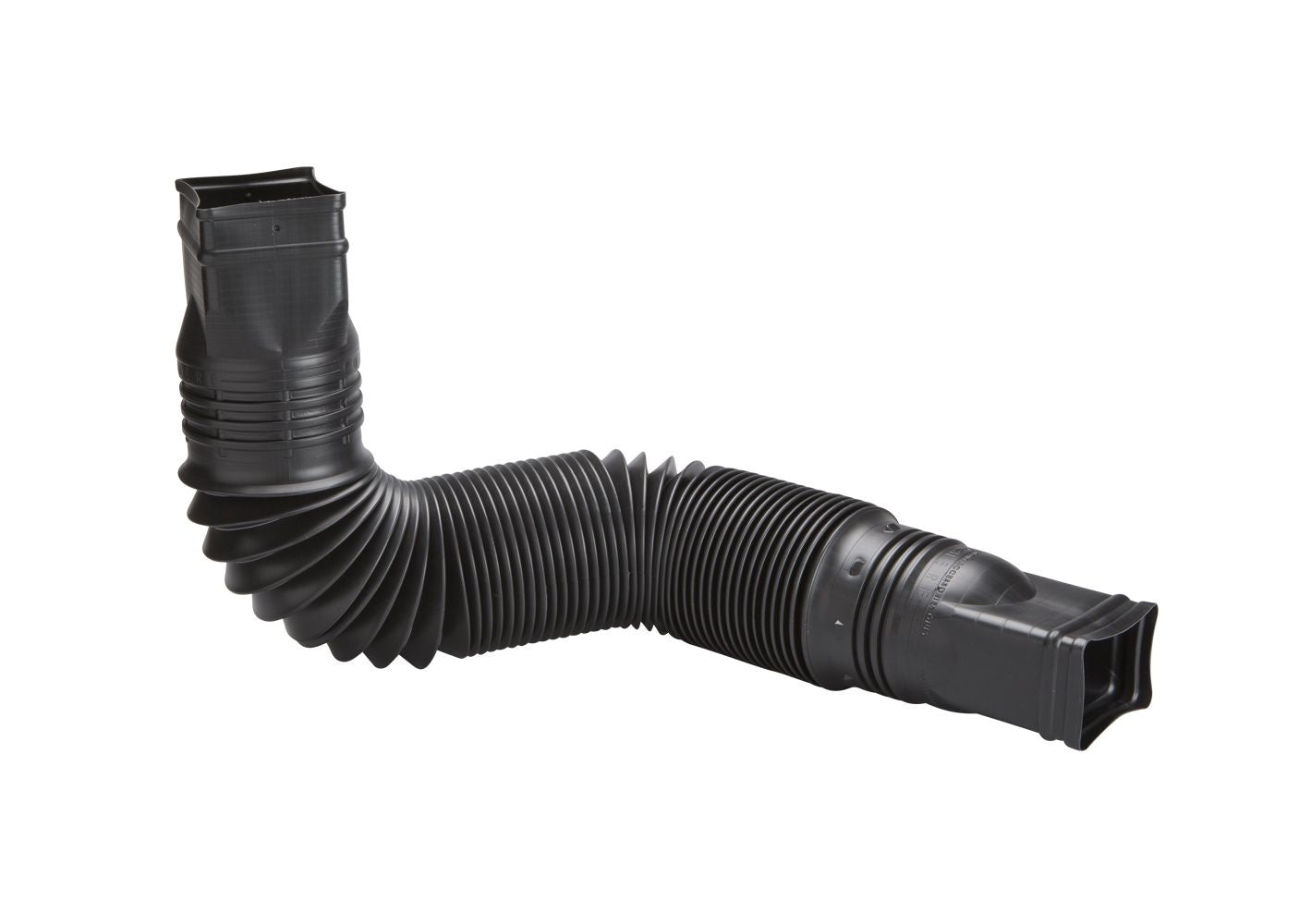 Canada Flex-a-Spout Vinyl Downspout Extension, Rust-proof, Black C4Q0 - product image 1