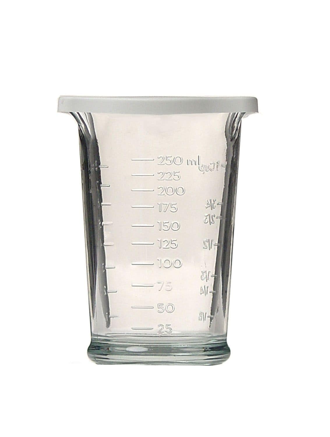 Triple-Pour Measuring Cup with Plastic Lid, 250-ml Z9H9 - product image 1