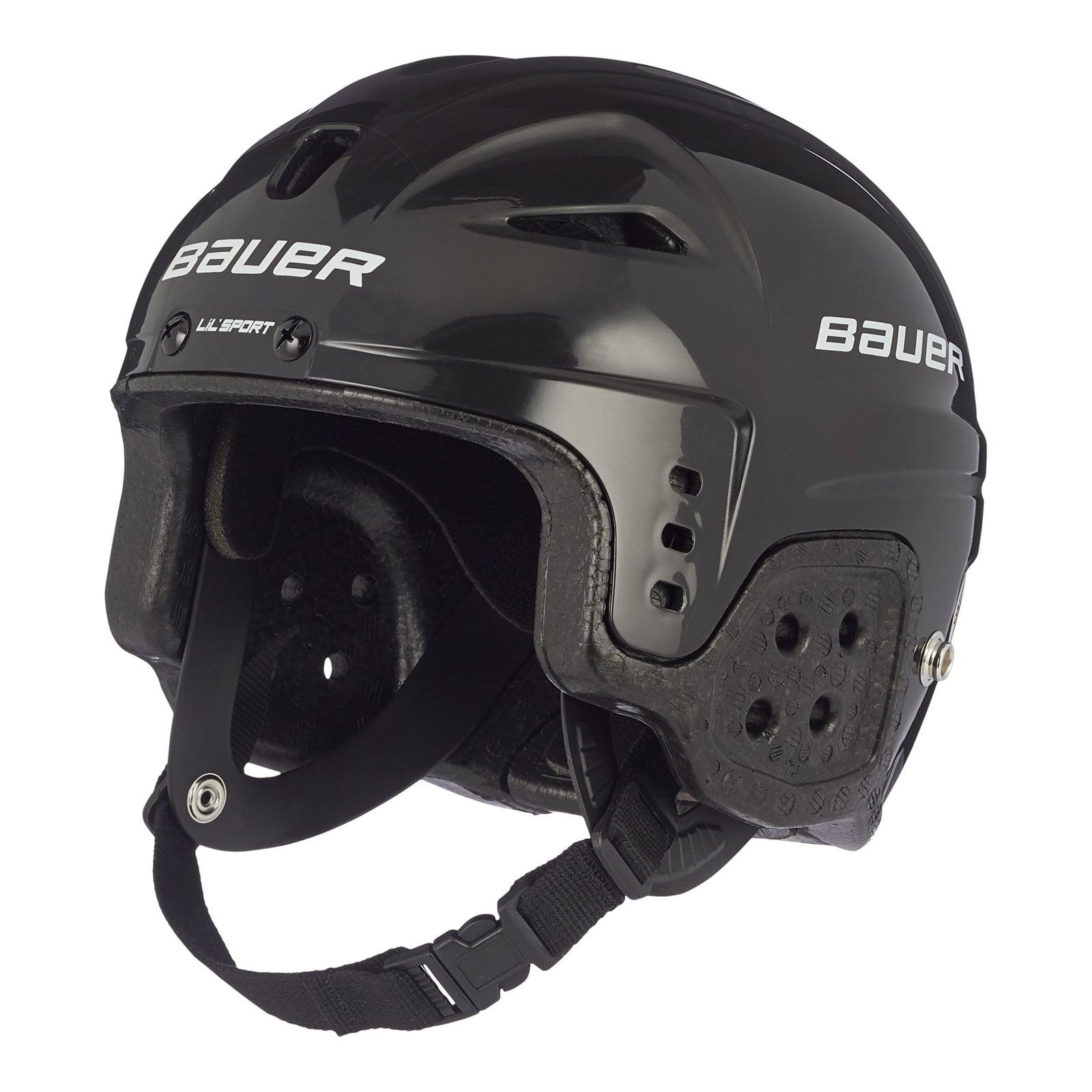 Lil' Sport Kids Hockey Helmet, Youth, Black or White B6J3 - product image 1