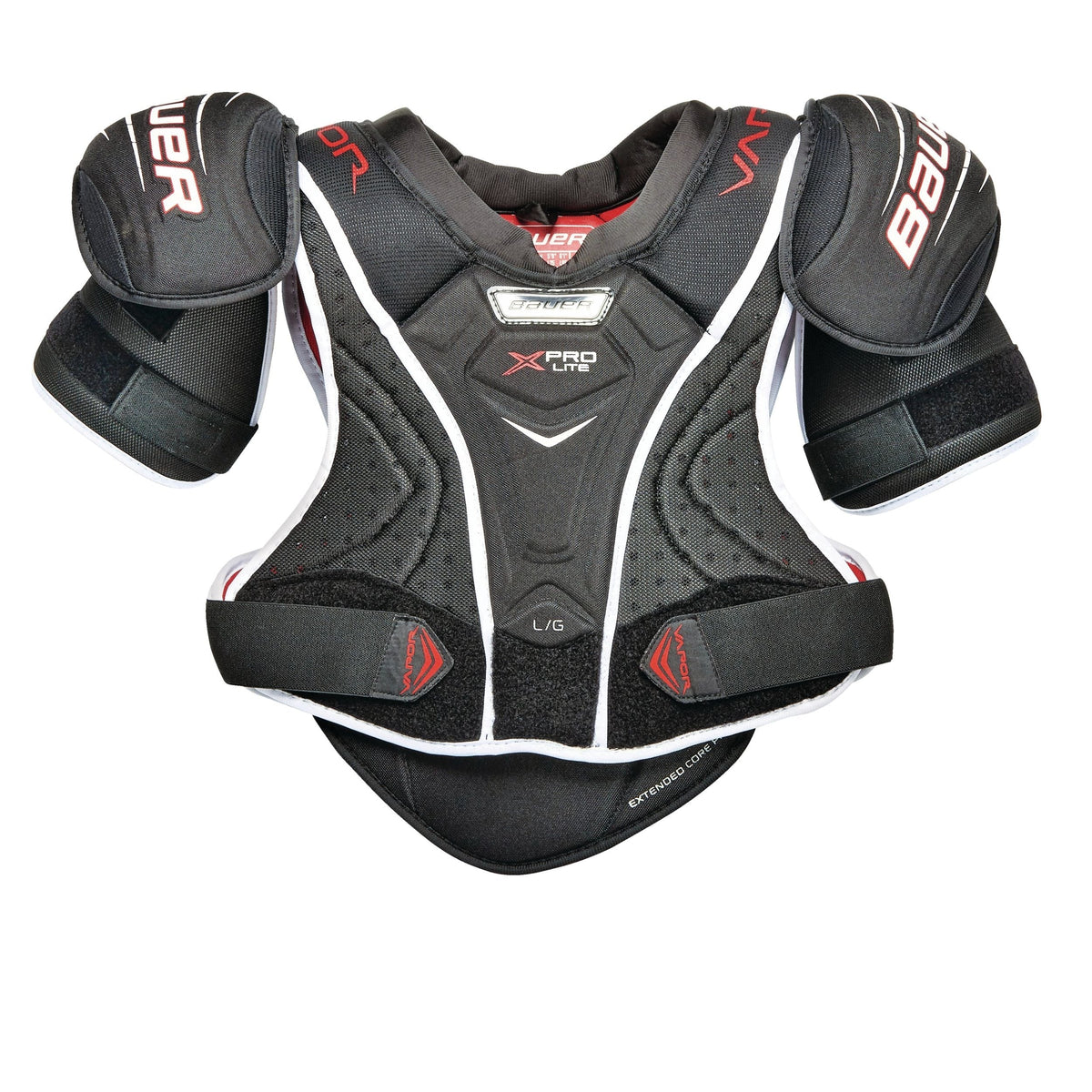 Vapor X Pro Lite Junior Hockey Shoulder Pads, Comfortable and Lightweight, Black L5J6 - product image 1