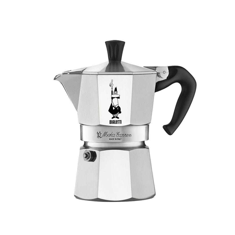 Moka Pot with Ergonomic Anti-Scale Handle, 3-Cup C0U1 - product image 1