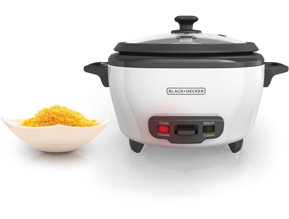 Non-Stick Rice Cooker & Steamer White, 6 Cups C2N8 - product image 4