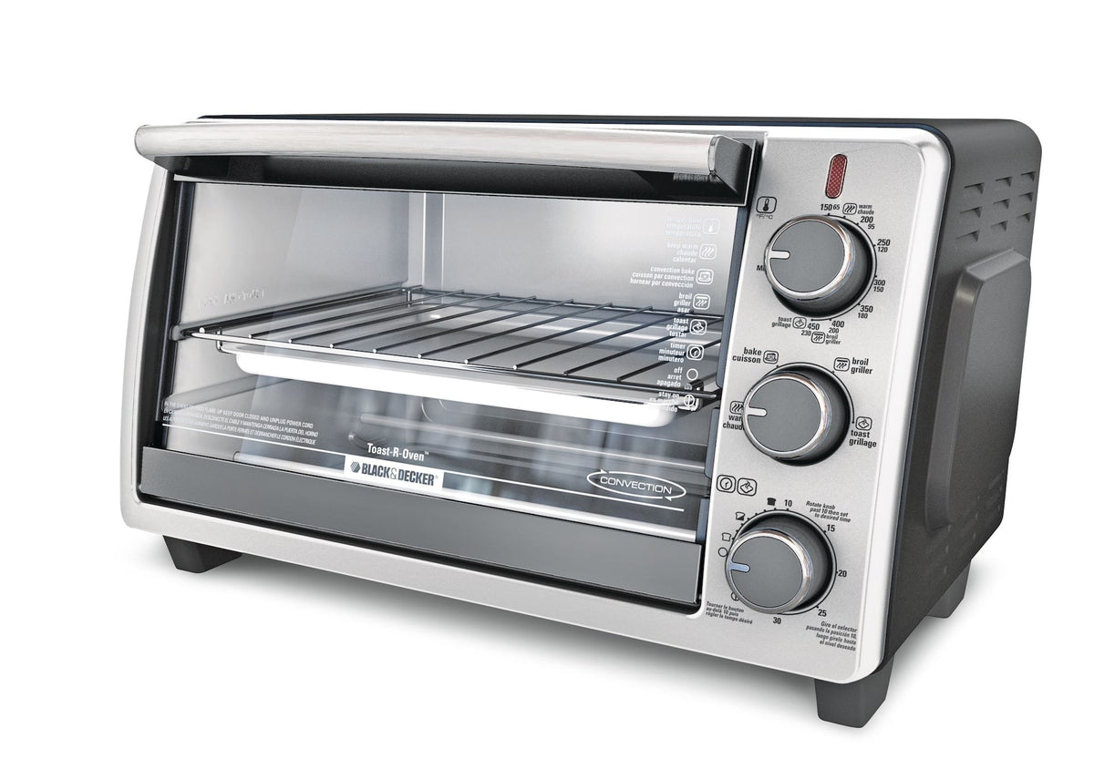Toaster Oven with 4 Functions, Stainless Steel, 6-Slices A3I0 - product image 3
