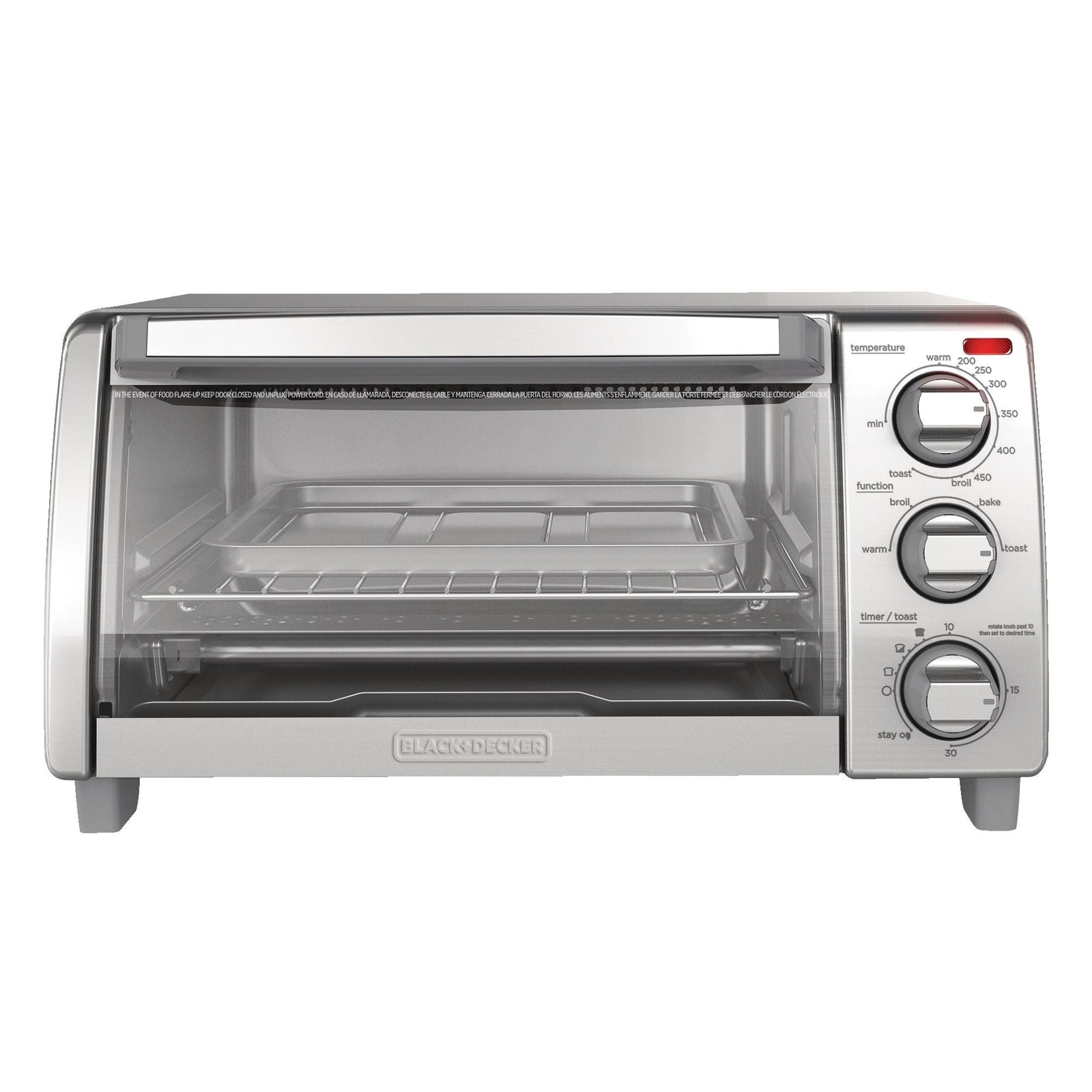 Toaster Oven with Natural Convection, Stainless Steel, 4-Slice C5R8 - product image 3
