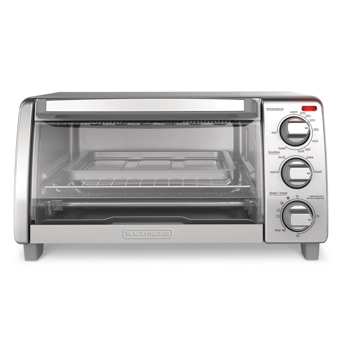 Toaster Oven with Natural Convection, Stainless Steel, 4-Slice C5R8 - product image 4