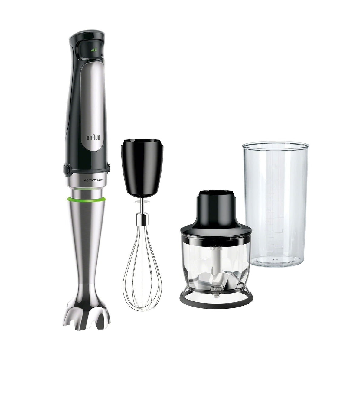 Hand Blender & 1.5-Cup Food Processor with Whisk and Beaker K2B0 - product image 1