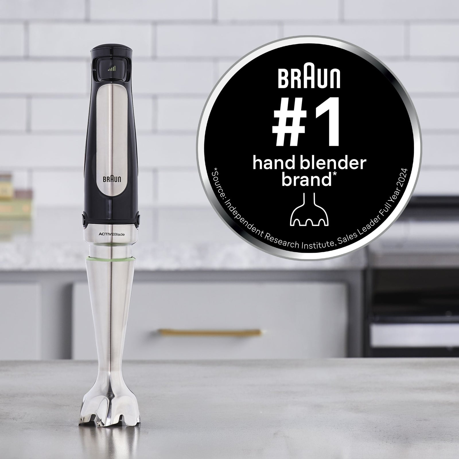 Hand Blender & 1.5-Cup Food Processor with Whisk and Beaker K2B0 - product image 2