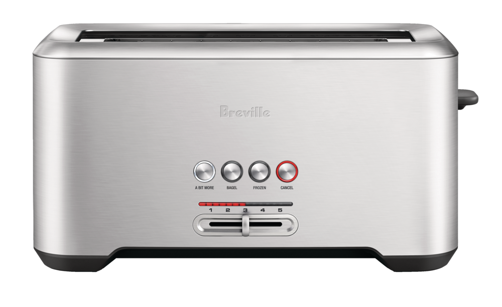 ‘A Bit More’ 4-Slice Toaster, Brushed Stainless Steel E1N3 - product image 2