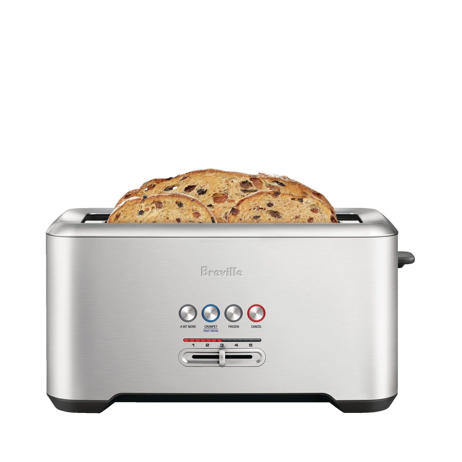 ‘A Bit More’ 4-Slice Toaster, Brushed Stainless Steel E1N3 - product image 6