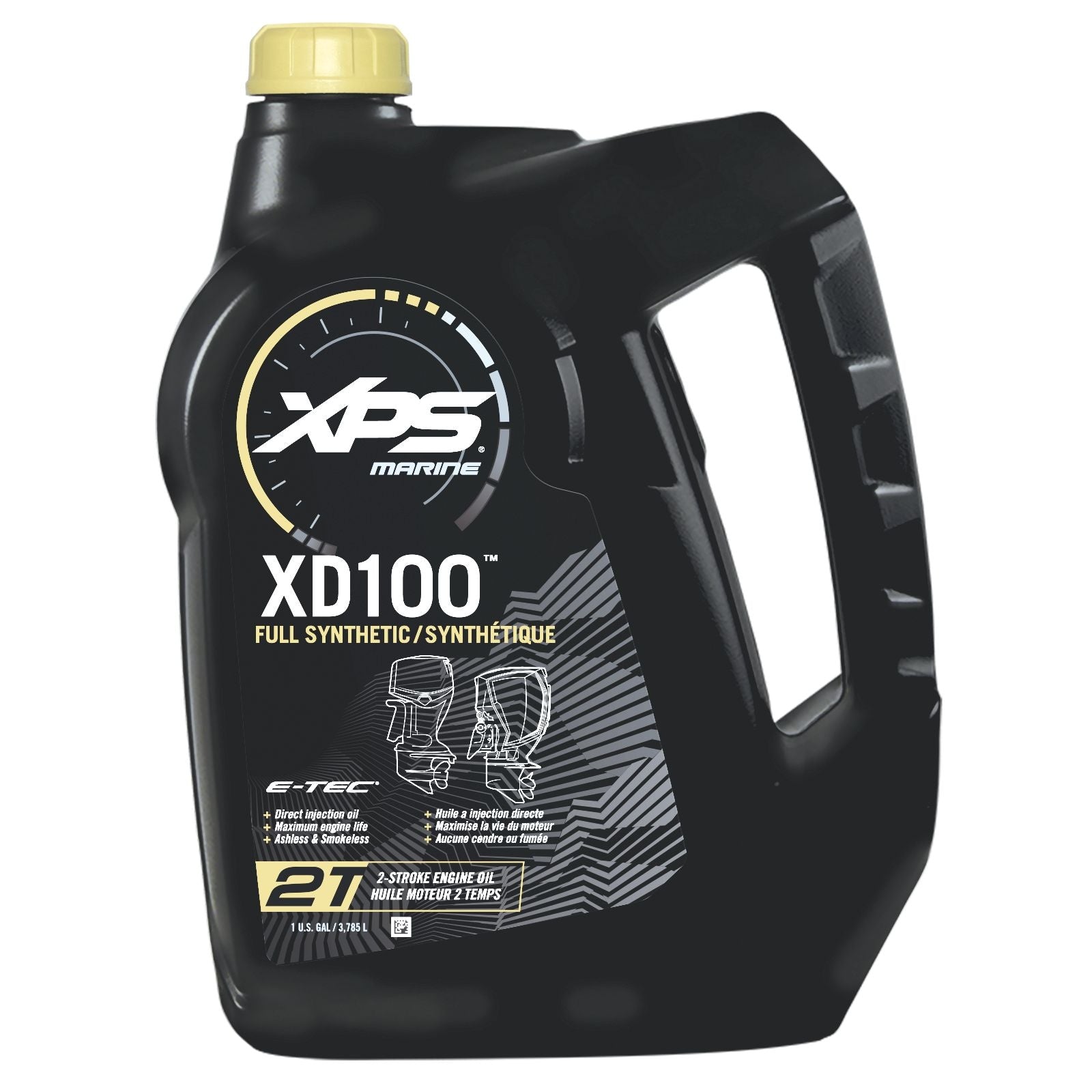 XPS Marine XD100 2-Cycle Full Synthetic Oil, 4-L H5S7 - product image 1