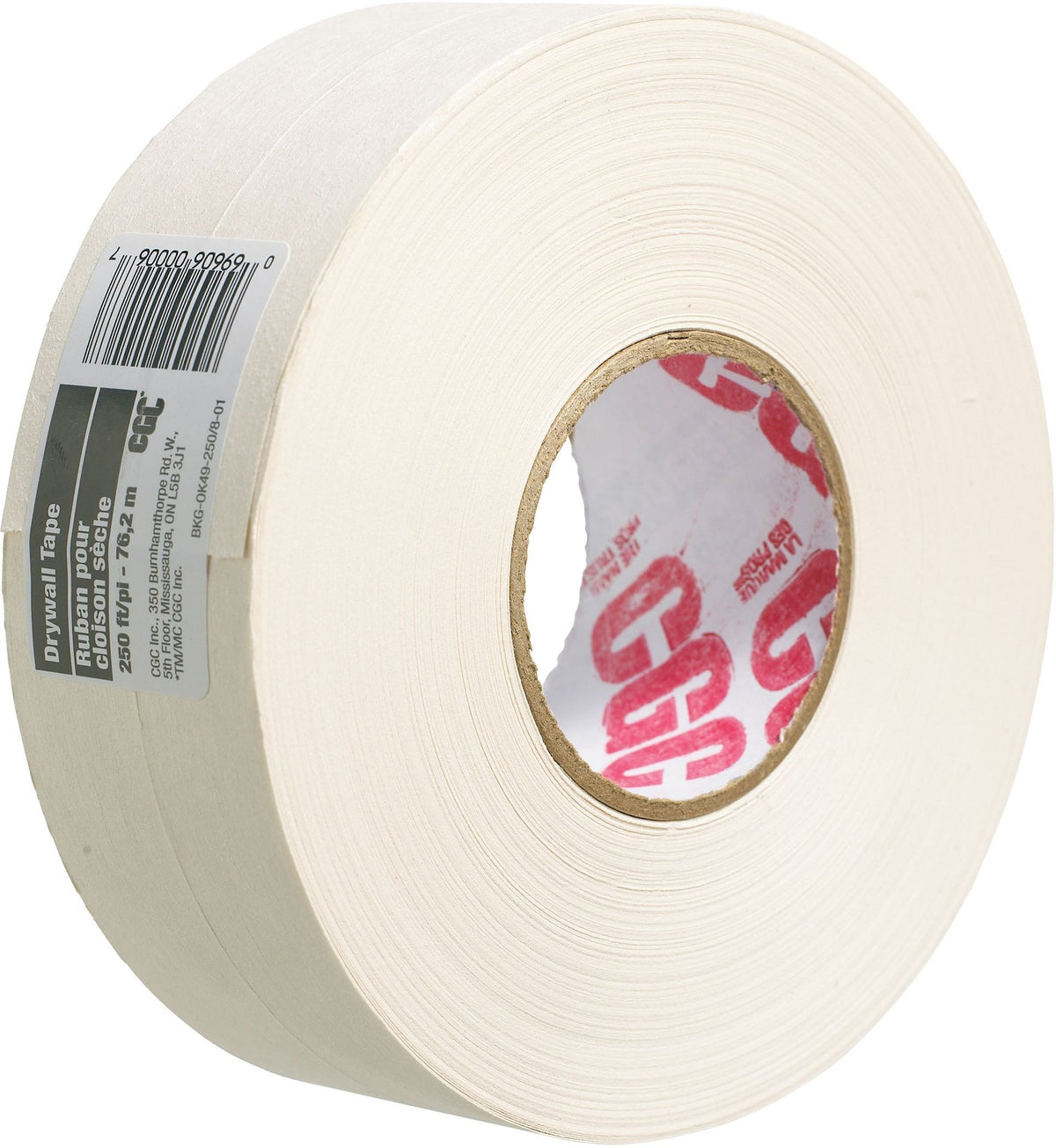 Drywall Paper Joint/Wallboard Tape Pre-Creased, Superior Bond, White, 2-1/16-in x 250-ft D6W5 - product image 1