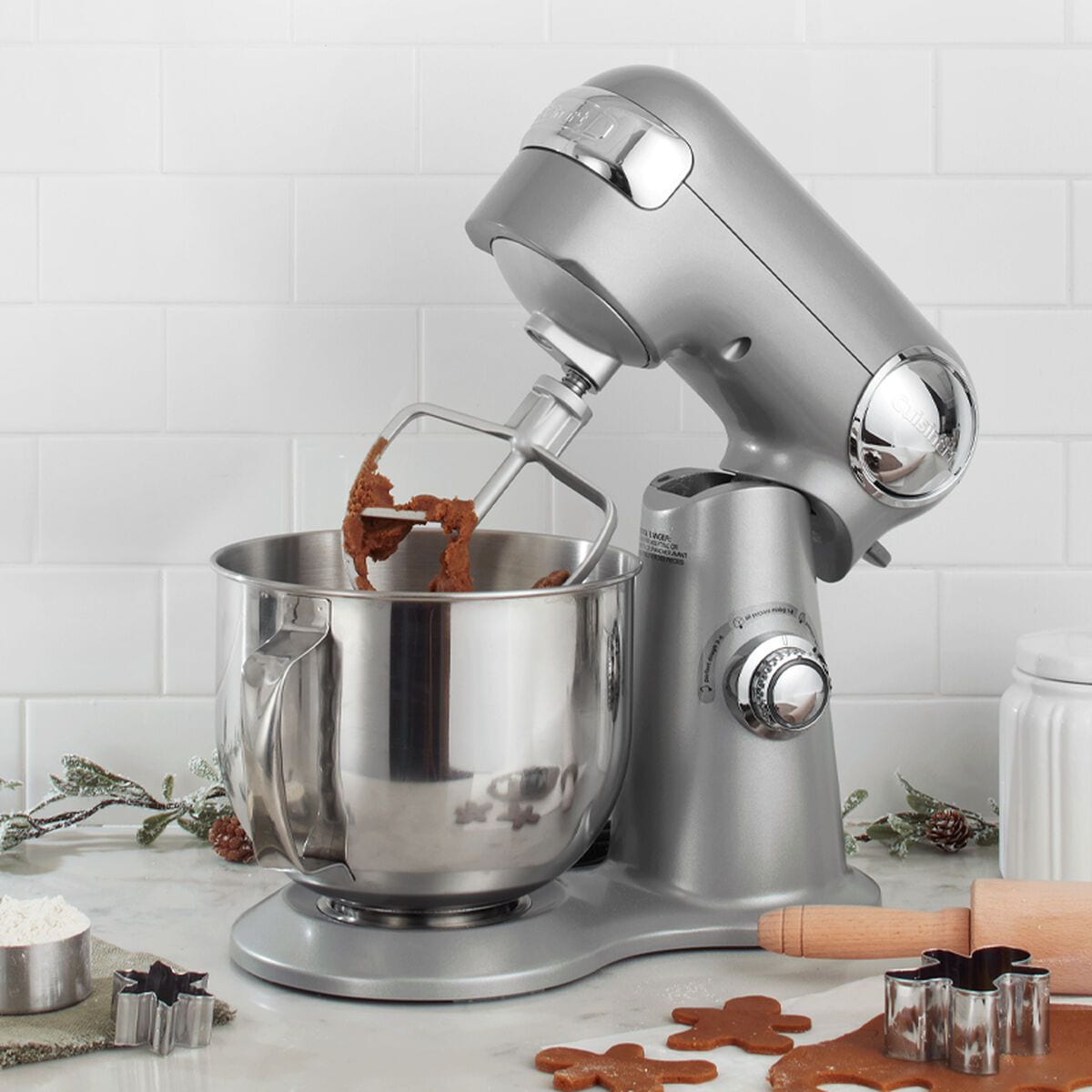 Precision Master Tilt-Head Stand Mixer with 12 Speeds, Silver, 5.5qt L6Q2 - product image 7