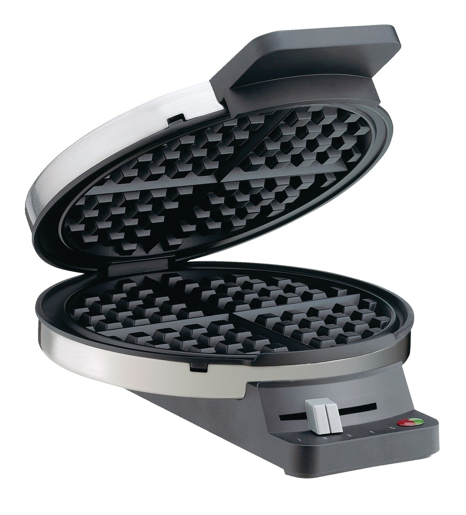 Round, Non-Stick Waffle Maker, Stainless Steel T7M3 - product image 2