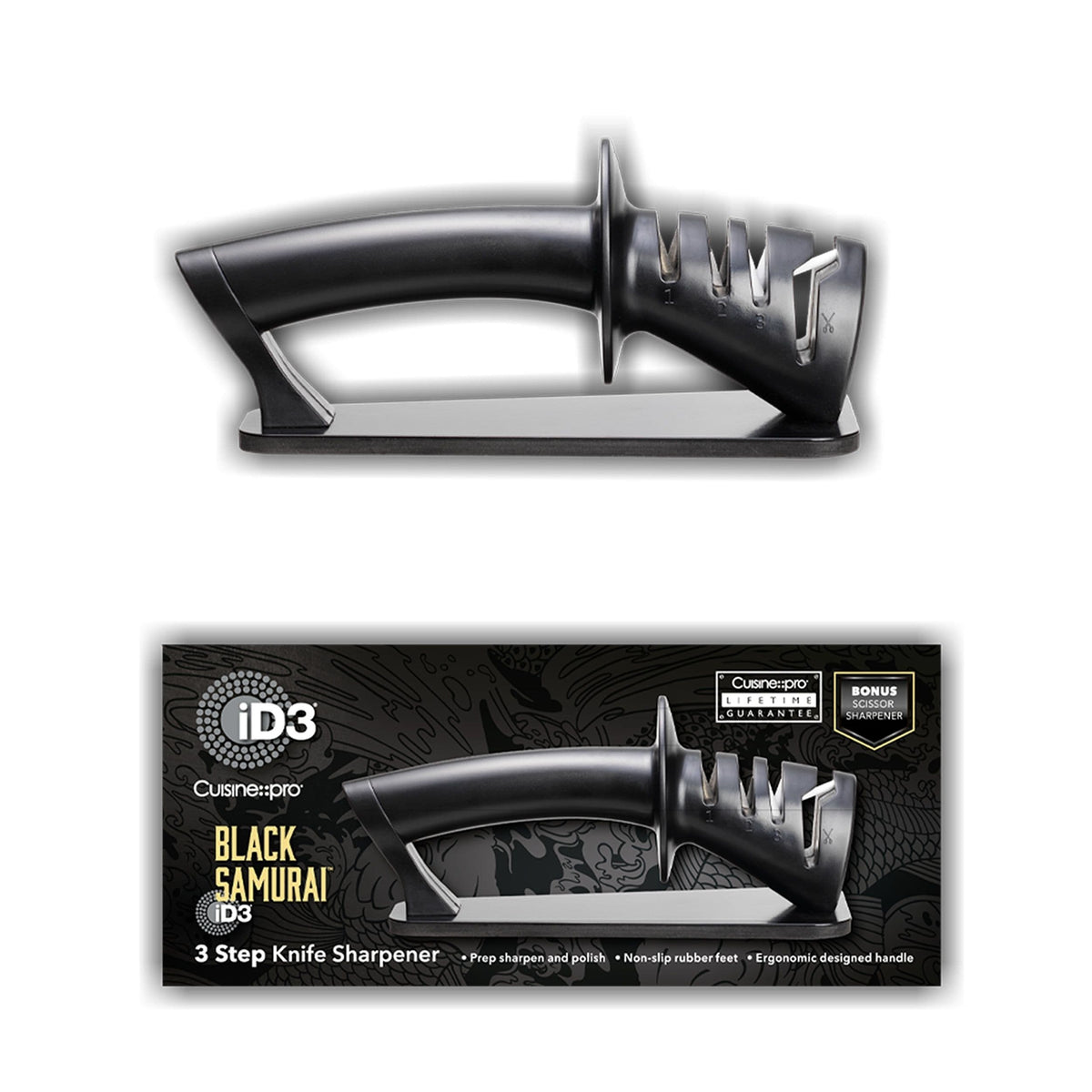 PRO iD3 BLACK SAMURAI KNIFE SHARPENER P1F0 - product image 1