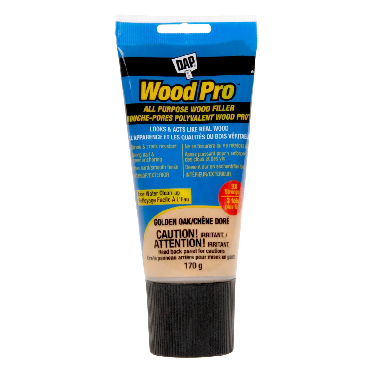 WOODPRO All Purpose Wood Filler, Golden Oak, 170-g A4G3 - product image 1