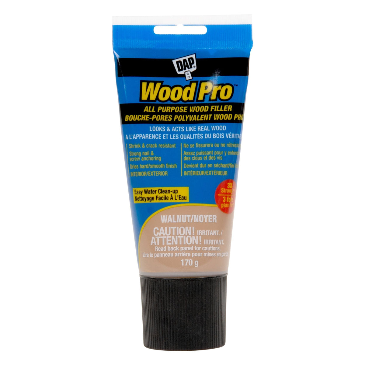 WOODPRO All Purpose Wood Filler, Walnut, 170-g H2R0 - product image 1