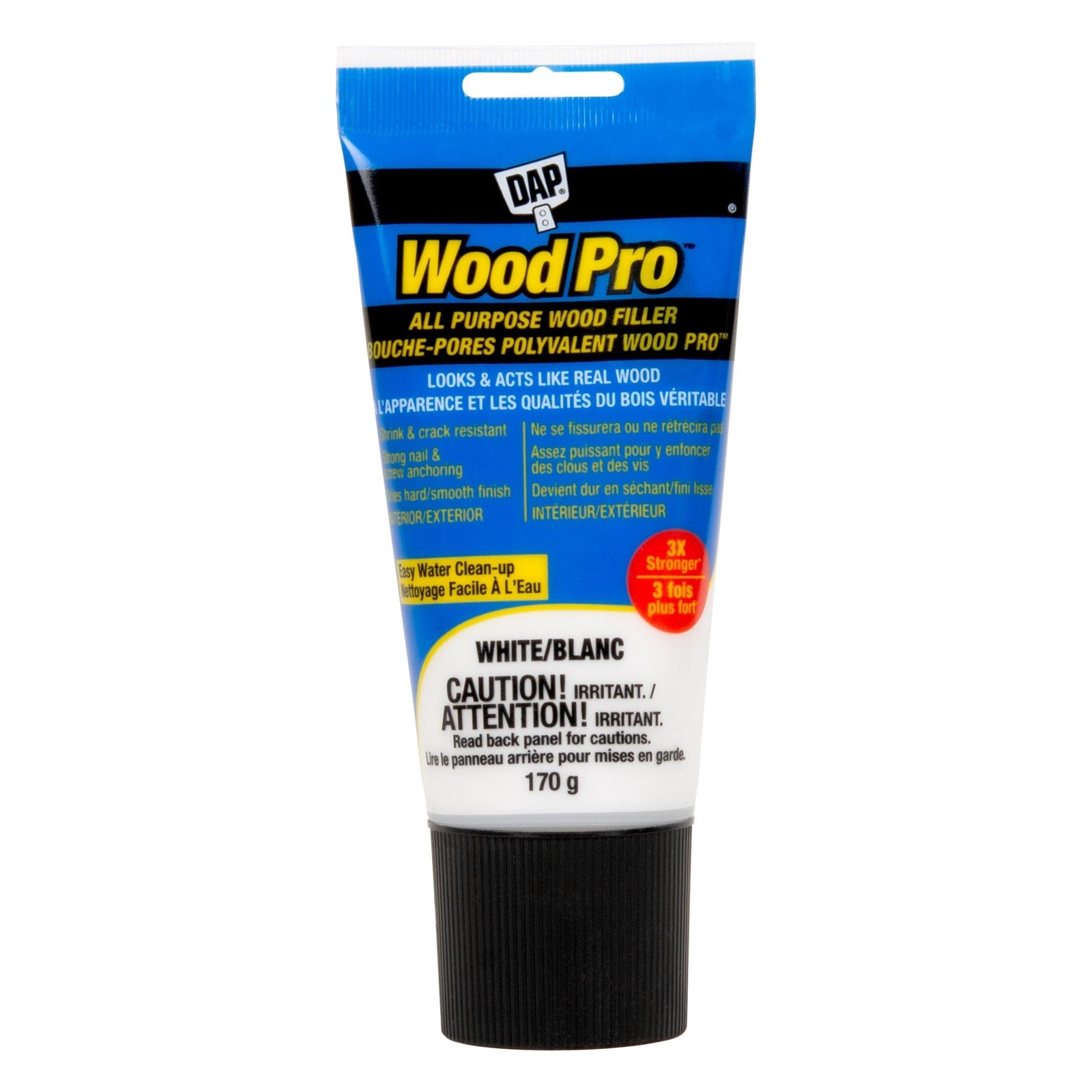 WOODPRO Latex All Purpose Wood Filler, White, 170-g I4V1 - product image 1