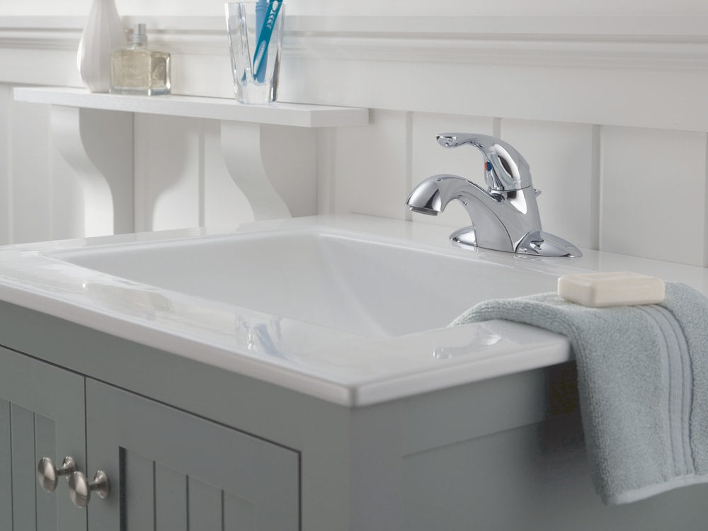 1-Handle Centerset Lavatory Faucet with Pop-up, Chrome D7M0 - product image 3