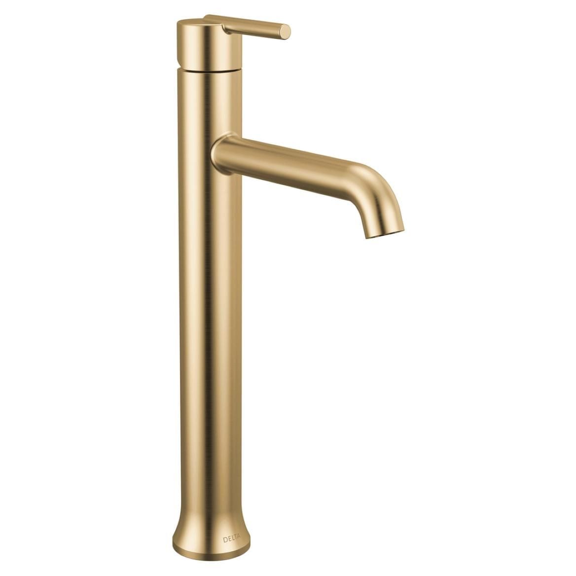1-Handle Vessel Lavatory Faucet, Champagne Bronze Y4S9 - product image 1