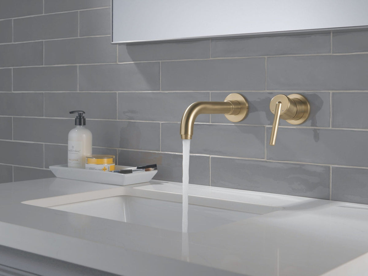 Trinsic 1-H Wall-Mount Lav Faucet Trim, Champagne Bronze N3C9 - product image 4