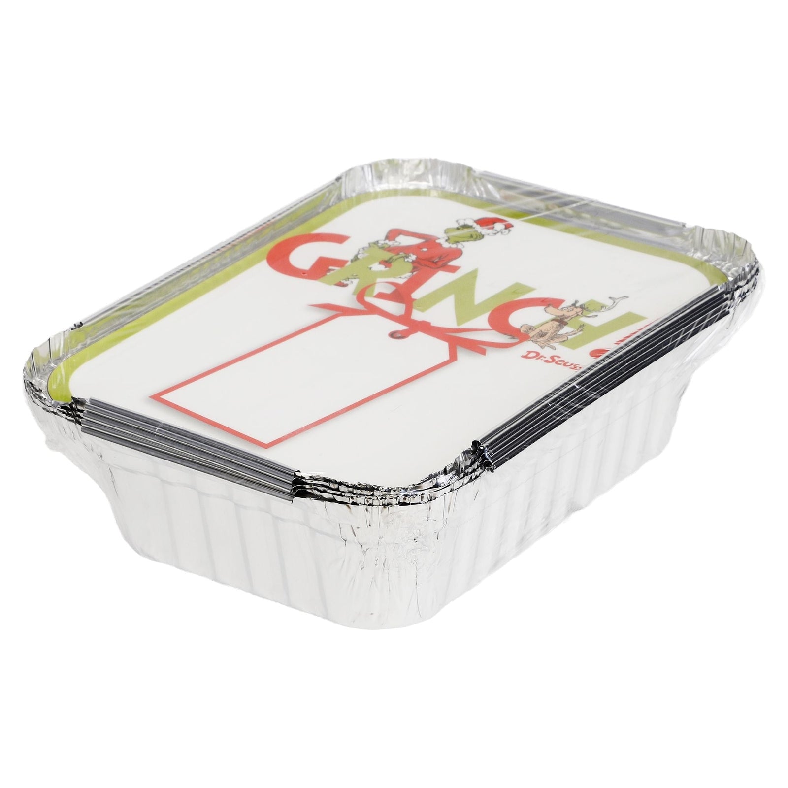 Seuss Grinch Aluminum Containers with Lids, 5-pk F5L4 - product image 1