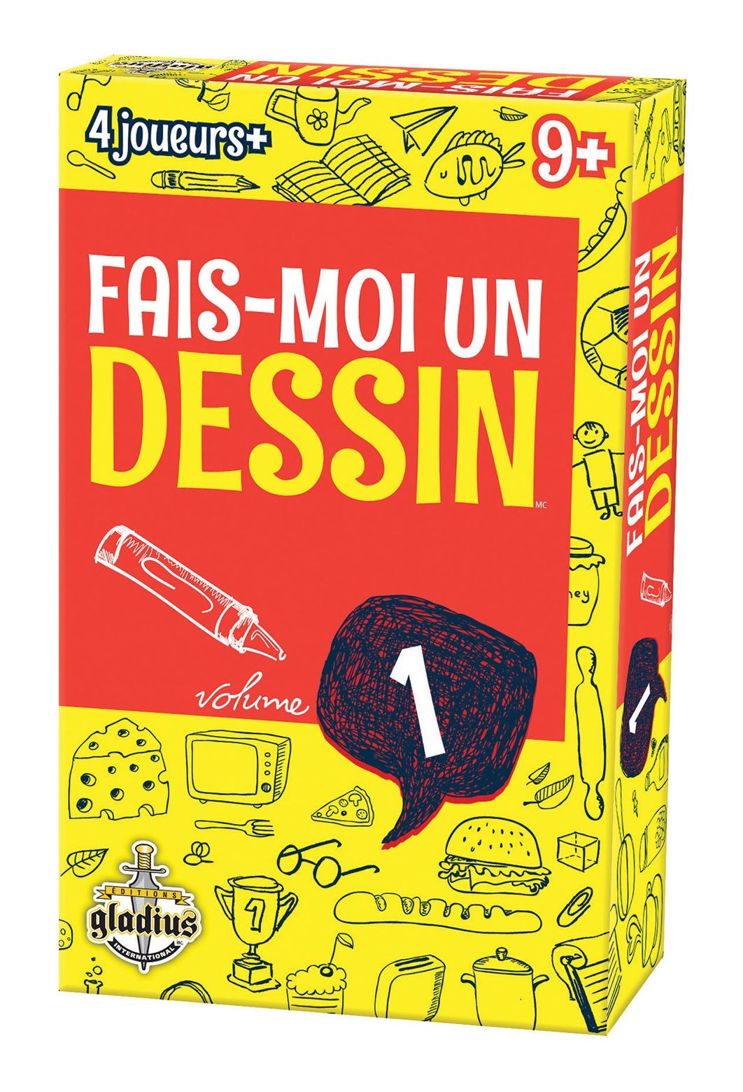 Gladius Fais-moi un dessin vol. 1, French Edition, Ages 3 -5 yrs K2U8 - product image 1