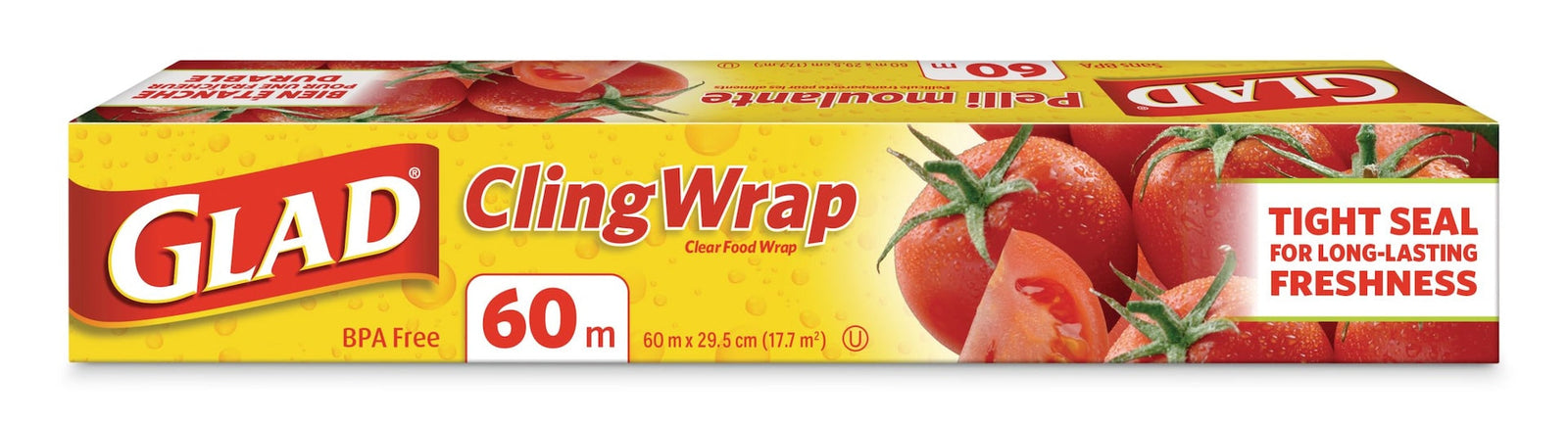 Cling Plastic Wrap, 196-ft, BPA-Free with Superior Seal for Freshness T7R6 - product image 1