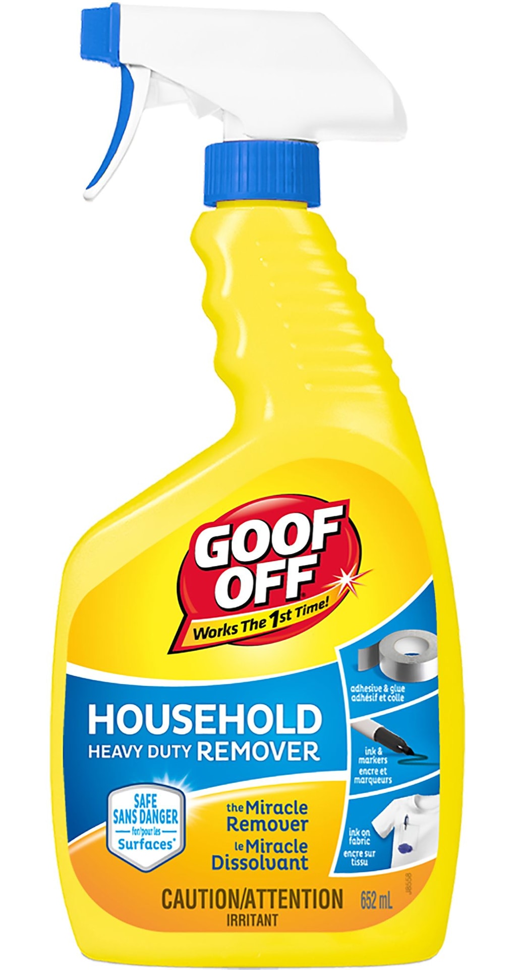 Off Household Heavy Duty Remover, Multi-Purpose Spot & Stain Spray Cleaner, 652-mL V9C0 - product image 1