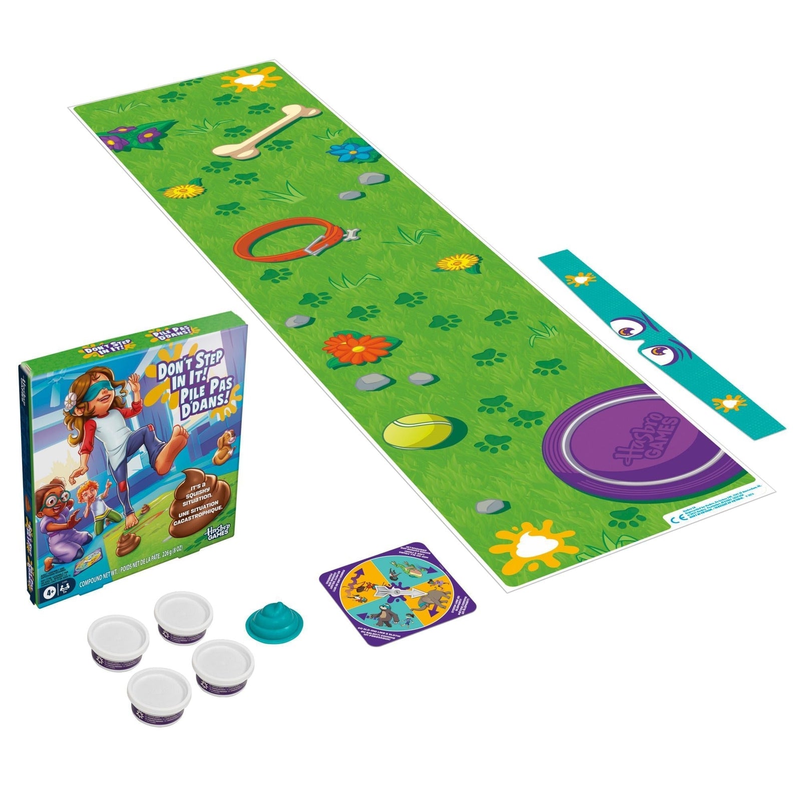 Games Don't Step In It Blindfolded Poop Dodging Game for Ages 4+ Q5R8 - product image 1