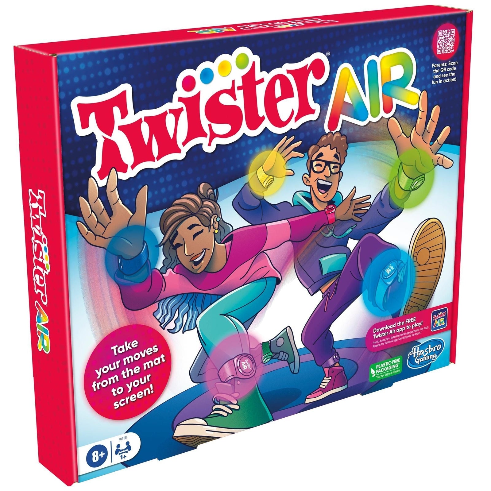 Twister Air Game, Wrist and Ankle Bands, Ages 8+ V4F7 - product image 1