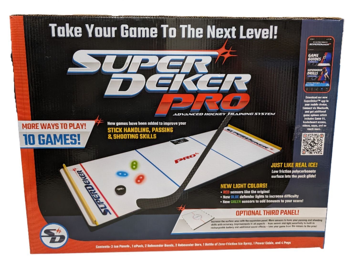 SuperDeker PRO Advanced Hockey Training System, 2-Panel with App K2U8 - product image 7
