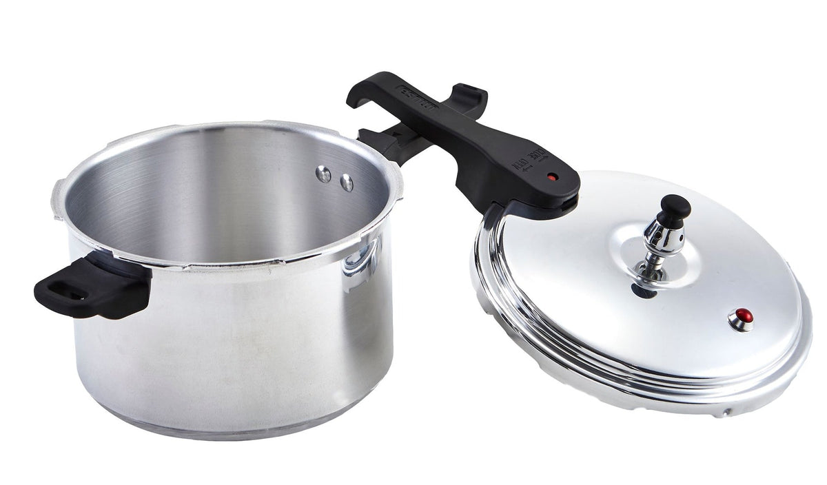 Stovetop Pressure Cooker, Aluminum, 7-qt E9K9 - product image 3