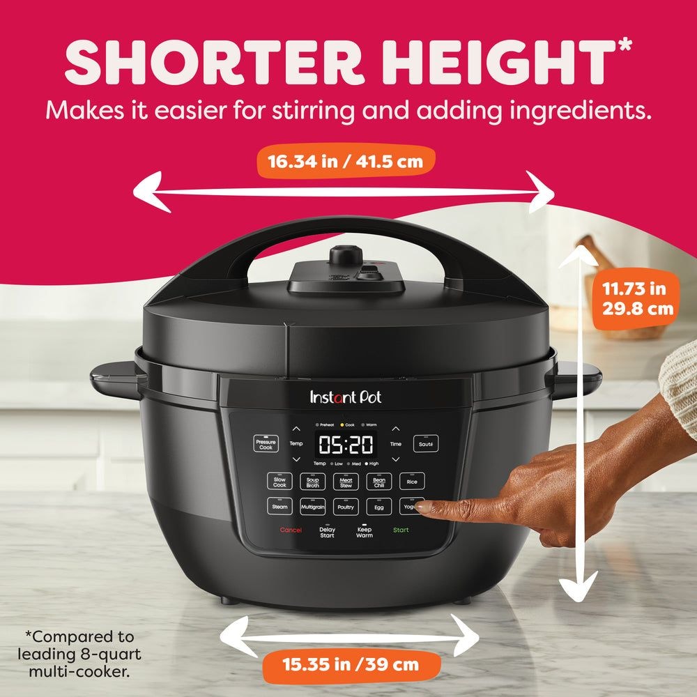Pot Wide Base Pressure Cooker with Easy Release, 7.5-qt L0B7 - product image 6