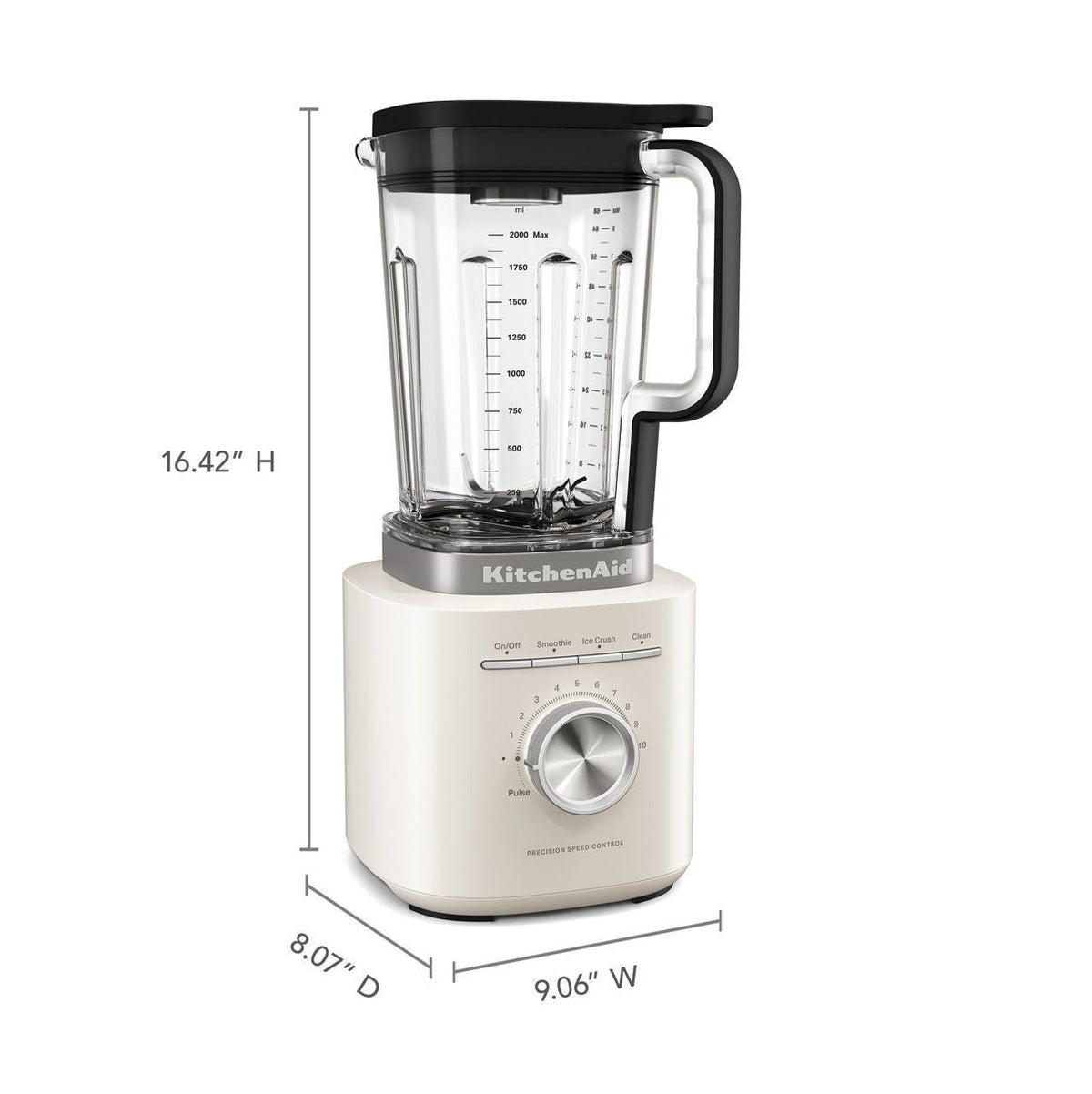 10-Speed Porcelain Pure Power Blender with Control Knob B4M5 - product image 4