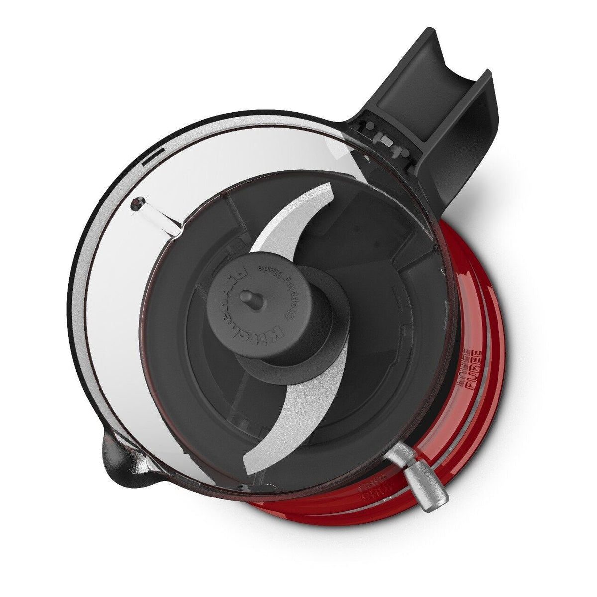 Compact 3.5 Cup Food Chopper/Mini Food Processor with Dishwasher Safe Parts, Empire Red X6B0 - product image 3