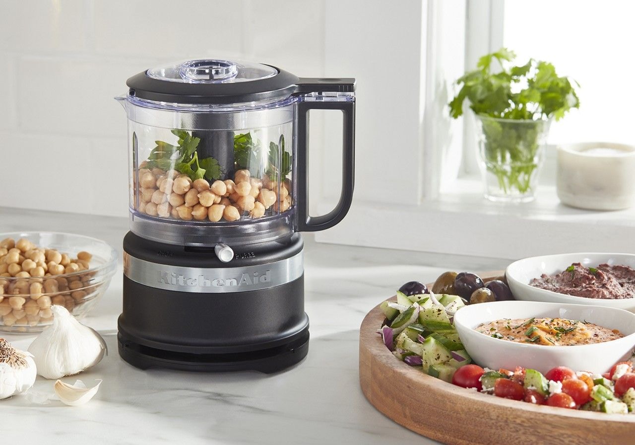 Compact Food Chopper with Dishwasher Safe Parts, Black C4D4 - product image 5