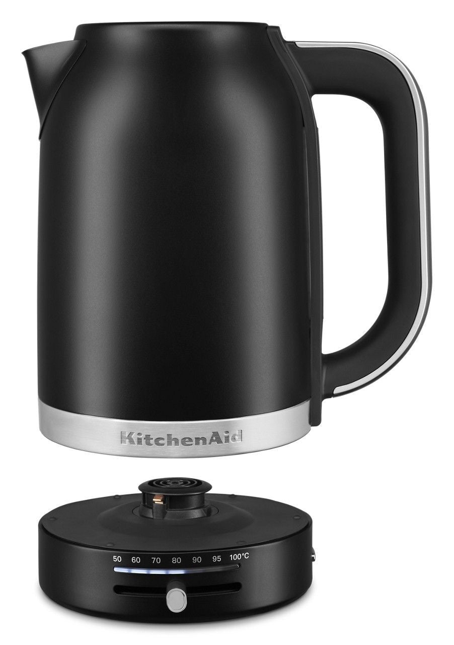 Electric Kettle with Swivel Base, Matte Black, 1.7-L H9L1 - product image 1