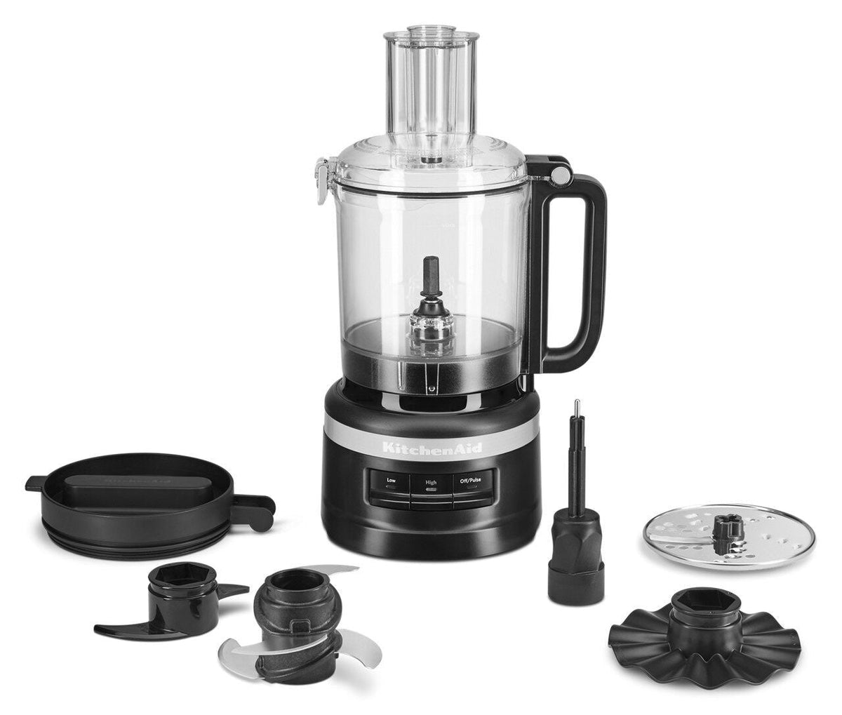 Food Processor Plus Black Matte, 9 Cups W2K7 - product image 2