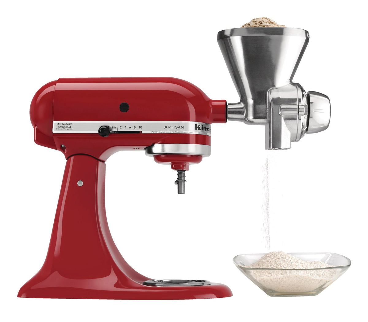 Grain Mill Stand Mixer Attachment with 12 Grind Levels F2D9 - product image 5