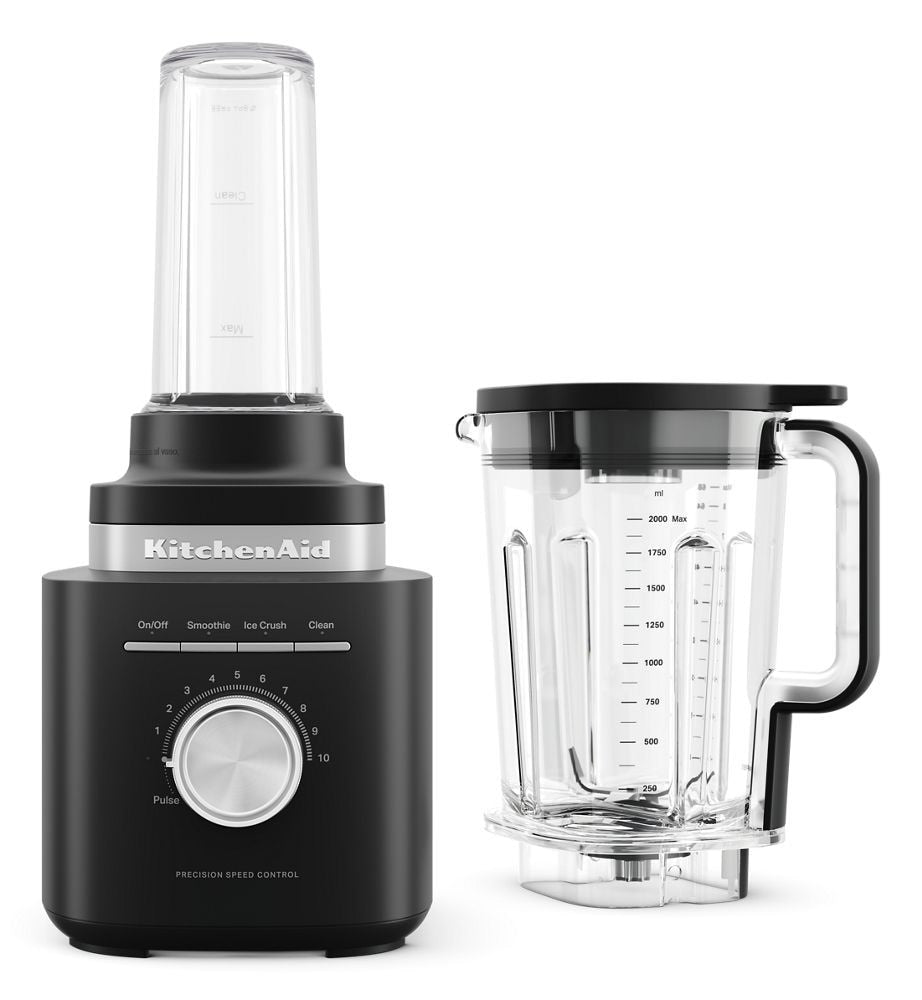 Single Blender with Jar, Precision Control, Black P7O0 - product image 1