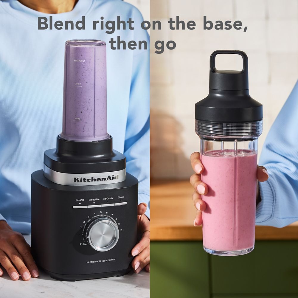 Single Blender with Jar, Precision Control, Black P7O0 - product image 5