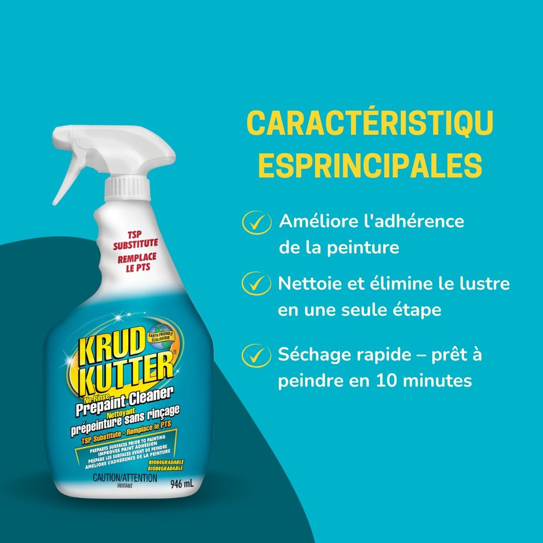Prepaint Cleaner, No-Rinse TSP Substitute, Cleans & Deglosses Surfaces 946-mL D2W5 - product image 3
