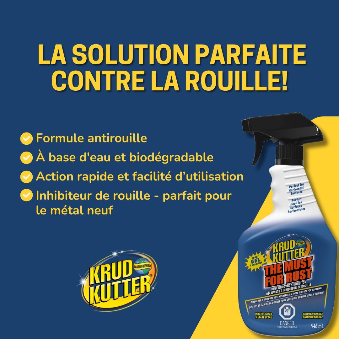 Rust Remover Spray & Inhibitor, Water-Based, Biodegradable, 946-mL I0P0 - product image 4