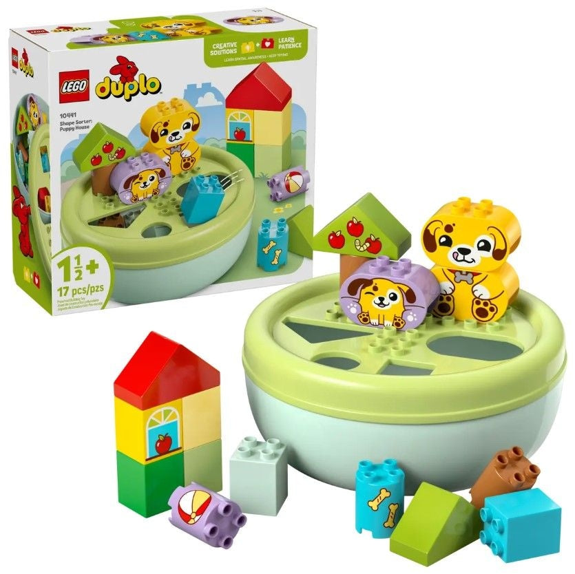 DUPLO Shape Sorter: Puppy House - 10441, 17-pcs, Ages 1.5+ G0D4 - product image 1