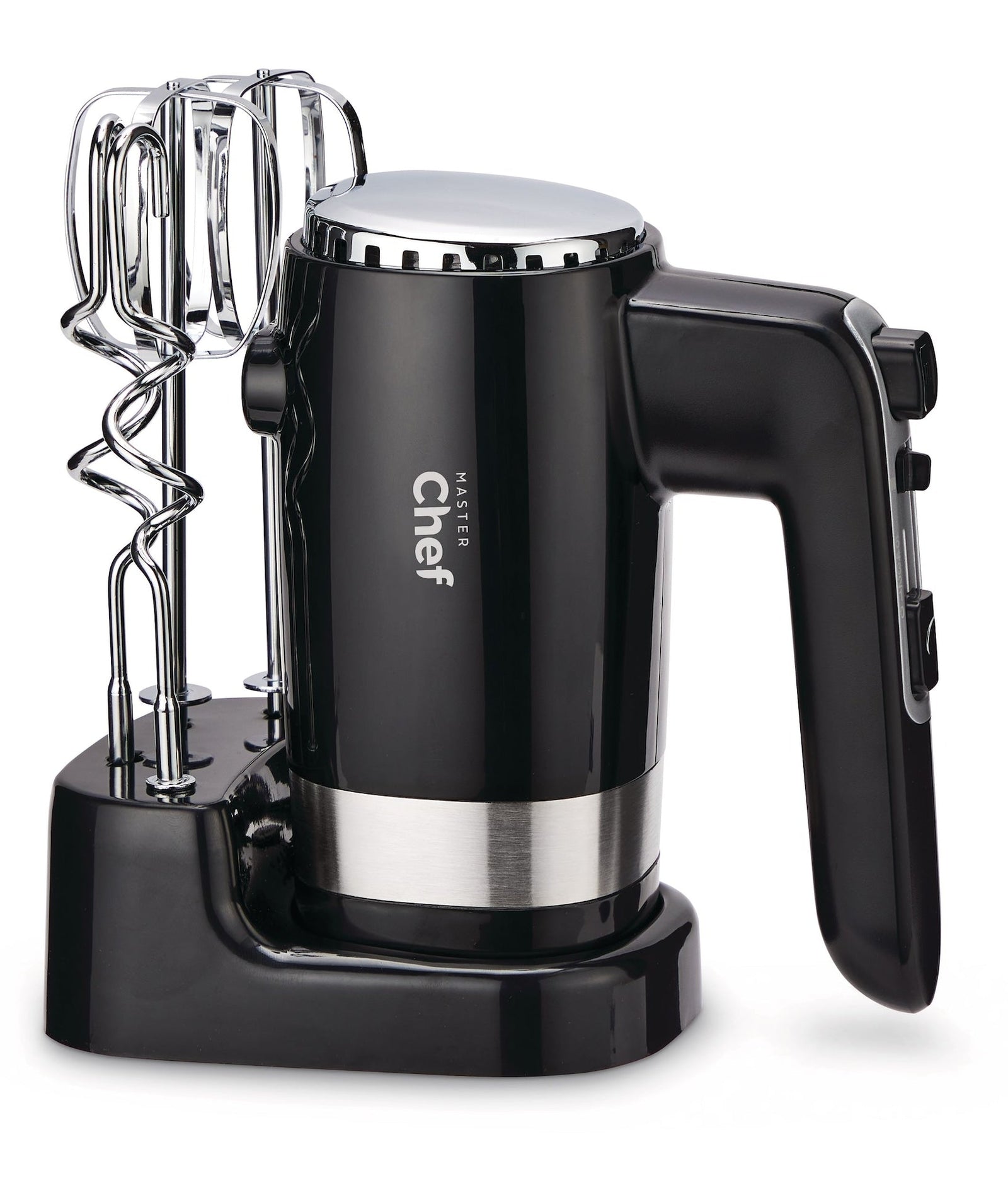 300W 5-Speed Electric Hand Mixer with Storage Base, Black R3U5 - product image 3