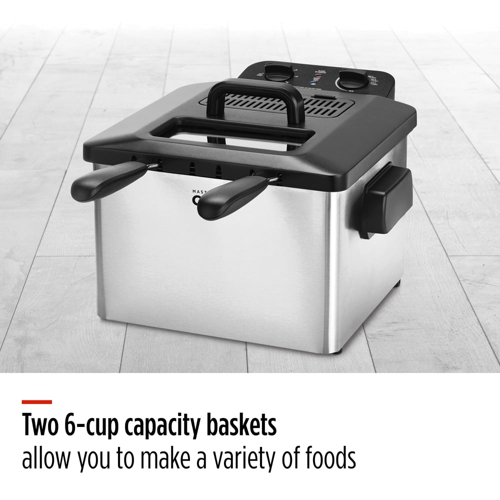 Deep Fryer with 2 Basket Capacity, Stainless Steel, 4.5-L I8B6 - product image 6