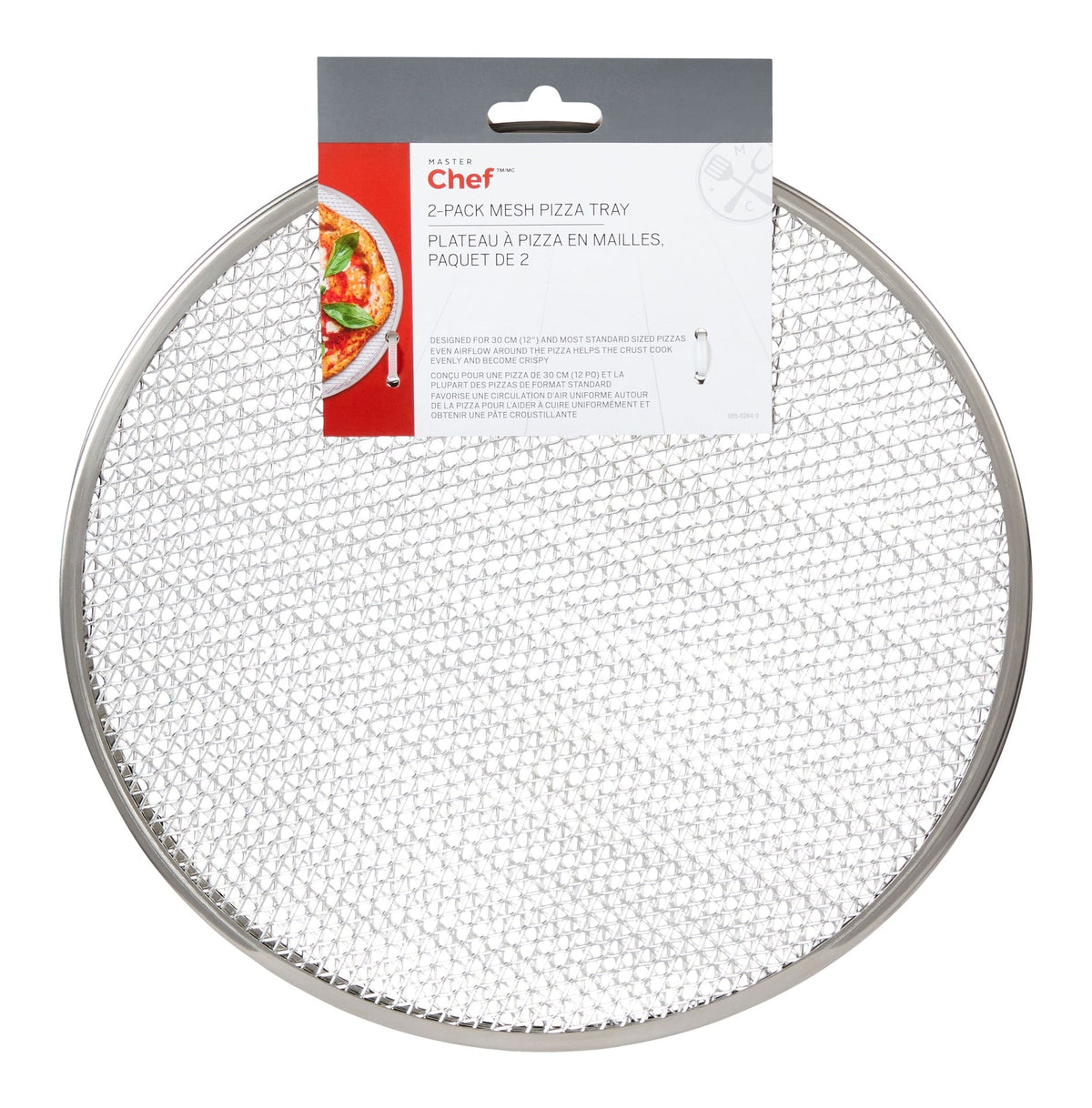 Mesh Round Pizza Tray Set, 2-pk F7F6 - product image 1