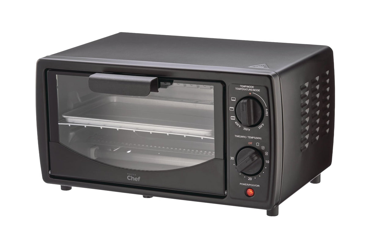 4-Slice Compact Toaster Oven, 2-Rack, Black Z9K1 - product image 1