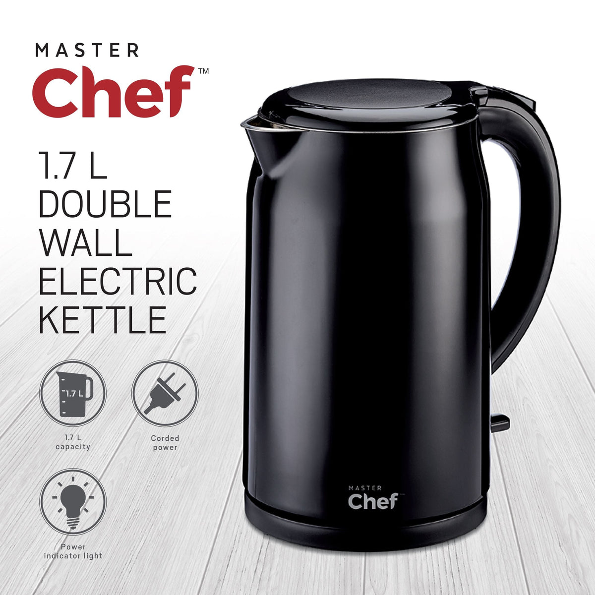 Double Wall Kettle with Push Button Lid, 1.7-L X7C3 - product image 2